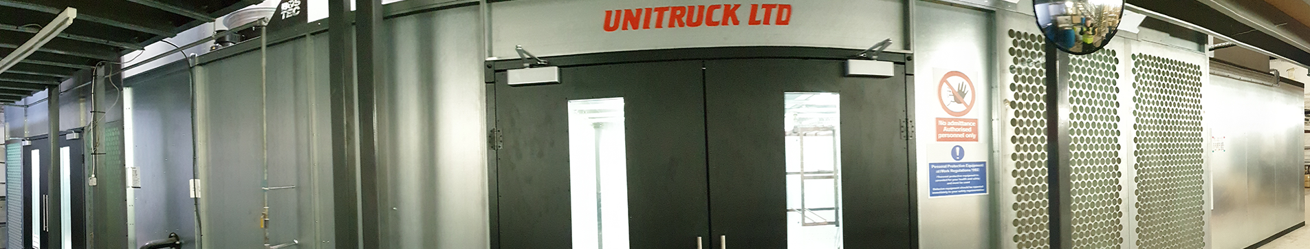 Powder Coating Main Door